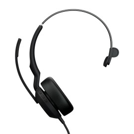 Jabra Evolve2 50 Auriculares Alámbrico Diadema Oficina/Centro de llamadas USB Type-C / USB Type-A Bluetooth Negro