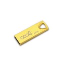 PENDRIVE 64GB USB 2.0 COOL METAL KEY DORADO