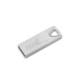 PENDRIVE 64GB USB 2.0 COOL METAL KEY PLATA