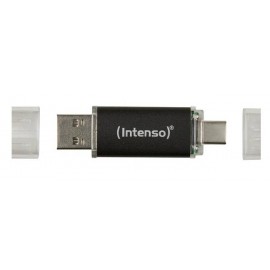 Intenso Twist Line unidad flash USB 256 GB USB Type-A / USB Type-C 3.2 Gen 1 (3.1 Gen 1) Antracita