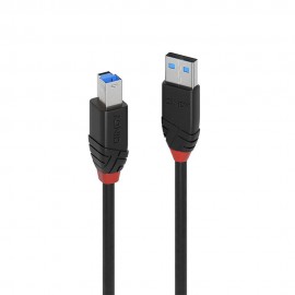 Lindy 43227 cable USB USB 3.2 Gen 1 (3.1 Gen 1) 10 m USB A USB B Negro