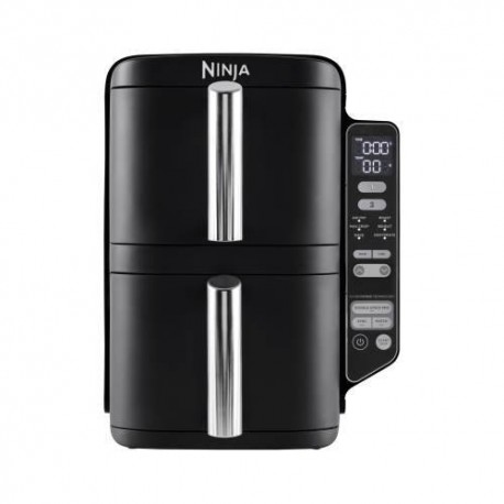 Ninja SL300EU freidora Doble 7,6 L Independiente 2470 W Freidora baja en grasa Negro