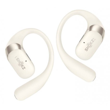 SHOKZ OpenFit 2 Auriculares Inalámbrico gancho de oreja Llamadas/Música/Deporte/Uso diario Beige