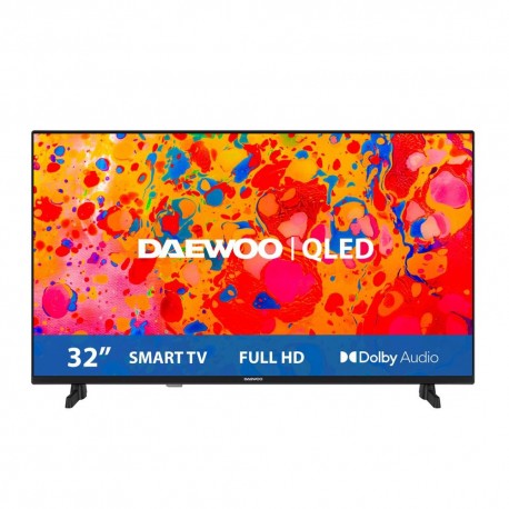 Tv daewoo 32 pulgadas qled fhd - 32dm65qv - smart tv