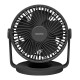Savio AD-01 ventilador Negro