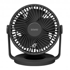 Savio AD-01 ventilador Negro