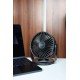 Savio AD-01 ventilador Negro