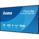 iiyama LH4375UHS-B2AG pantalla de señalización Pantalla plana para señalización digital