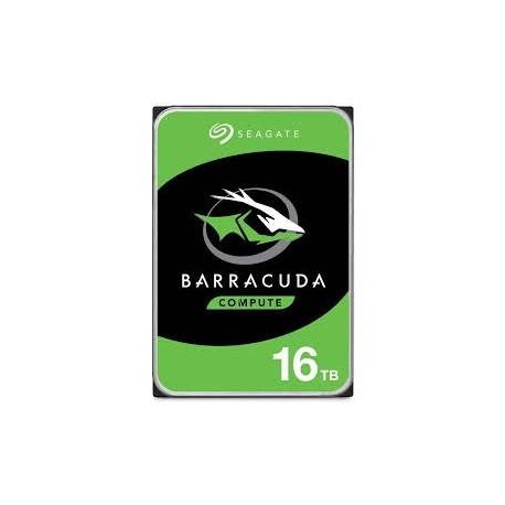 Seagate Barracuda 16TB disco duro interno 7200 RPM 512 MB 3.5'' SATA