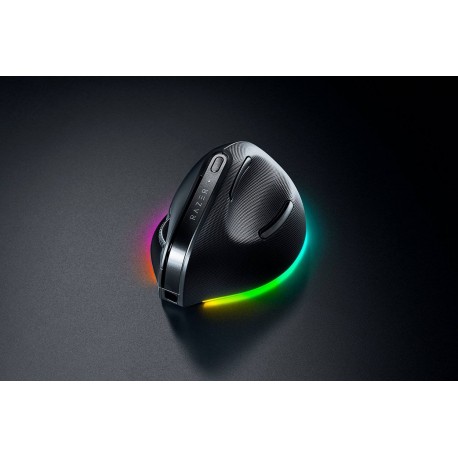 Razer Pro Click V2 Vertical ratón Universal mano derecha RF Wireless + Bluetooth + USB Type-C Óptico 30000 DPI