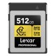 Lexar LCXEXP4512G-RNENG memoria flash 512 GB CFexpress tipo B
