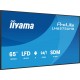 iiyama LH6575UHS-B2AG pantalla de señalización Pantalla plana para señalización digital