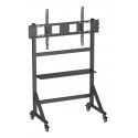 Ewent EW1584 soporte para TV 2,54 m (100'') Negro