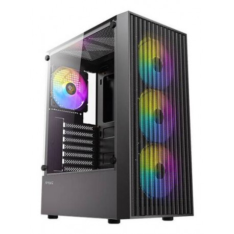ANTEC - Antec AX27 RGB Midi Tower Negro - 0-761345-10205-6