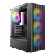 ANTEC - Antec AX27 RGB Midi Tower Negro - 0-761345-10205-6