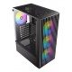 ANTEC - Antec AX27 RGB Midi Tower Negro - 0-761345-10205-6