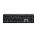 Logitech MX Keys S for Mac teclado Hogar Bluetooth QWERTY Español Gris