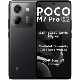 XIAOMI - Smartphone Xiaomi POCO M7 Pro 8GB/ 256GB/ 6.67/ 5G/ Negro - POCO M7P 5G 8-256 BK