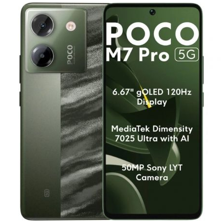 XIAOMI - Smartphone Xiaomi POCO M7 Pro 12GB/ 512GB/ 6.67/ 5G/ Verde - POCO M7P 5G 12-512 G