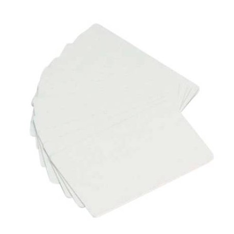Zebra 104523-116 tarjet de plástico en blanco