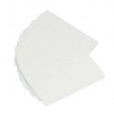 Zebra 104523-116 tarjet de plástico en blanco