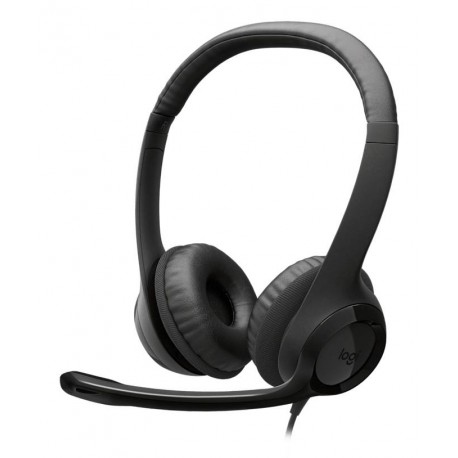Logitech H390 USB Auriculares Alámbrico Diadema Llamadas/Música USB tipo A Negro