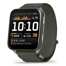 GARMIN - Garmin Venu X1 5,08 cm (2'') AMOLED Digital 448 x 486 Pixeles Pantalla táctil Gris Wifi GPS (satélite) - 010-02980-03