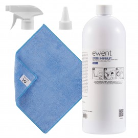 Ewent EW5680 kit de limpieza para computadora Pantallas / Plásticos, Universal Kit de limpieza para equipos 1000 ml