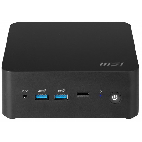 MSI - MSI Cubi NUC 1MG-014BEU Mini PC Negro 100U Intel® SoC - 936-B0B111-089