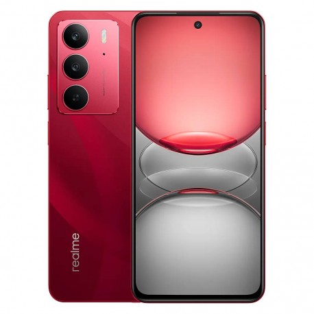REALME - realme C75 17,1 cm (6.72'') SIM doble Android 14 4G USB Tipo C 8 GB 256 GB 5828 mAh Rojo - 6941764454842