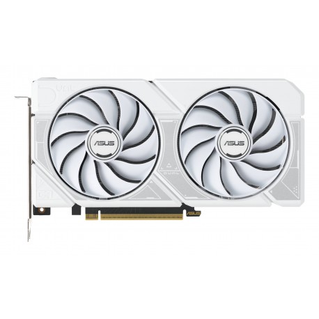 ASUS - ASUS Dual -RTX5060TI-O8G-WHITE NVIDIA GeForce RTX 5060 Ti 8 GB GDDR7 - 90YV0MP5-M0NA00