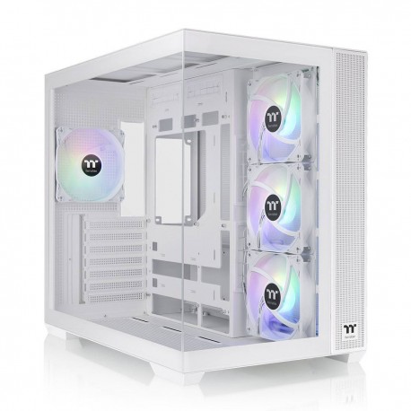 THERMALTAKE - Thermaltake View 380 TG ARGB Snow Midi Tower Blanco - ca-1z2-00m6wn-00