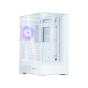 ZALMAN - CAJA ZALMAN P40 PRISM ATX 3 XVENT 120MM ARGB 2XUSB 3.0 BLANCO S/N FUENTE - 8800263650170