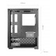 MARS GAMING - Mars Gaming MC-SE2 Mini Tower Negro - MCSE2