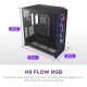 NZXT - NZXT H9 Flow RGB+ Midi Tower Negro - cm-h92fb-p1