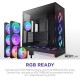 NZXT - NZXT H9 Flow RGB+ Midi Tower Negro - cm-h92fb-p1