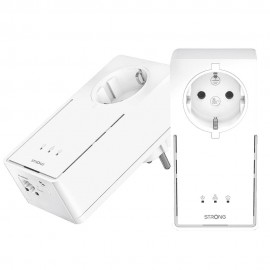 Strong Powerline 2000 KIT 2000 Mbit/s Ethernet Blanco 2 pieza(s)