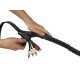 HAMA - Hama 00220996 organizador de cables Universal Cubrecables Negro 1 pieza(s) - 220996