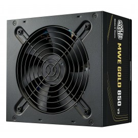 COOLER MASTER - Cooler Master MWE GOLD 850 V3 unidad de fuente de alimentación 850 W 24-pin ATX ATX Negro - mpe-8506-acag-beu