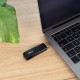 TOOQ - TooQ Lector de Tarjetas USB (USB-C 2.0 + USB A 3.0), SD/TF, Color Negro - TQR-3003B