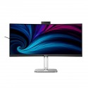 Philips 6000 Series 34 pulgadas WQHD LCD, gran pantalla curva profesional