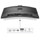 Philips 6000 Series 34 pulgadas WQHD LCD, gran pantalla curva profesional