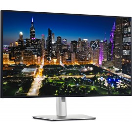 DELL - DELL UltraSharp U3225QE pantalla para PC 80 cm (31.5'') 3840 x 2160 Pixeles 4K Ultra HD LCD Negro, Plata