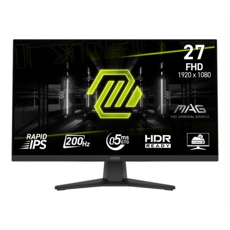 MSI - MSI MAG 272F pantalla para PC 68,6 cm (27'') 1920 x 1080 Pixeles Full HD Negro