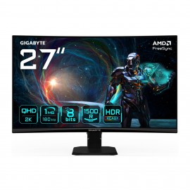 Gigabyte GS27QCA monitor curvo 27'' QHD 180Hz 1ms HDMI DP