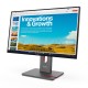 LENOVO - Lenovo ThinkVision P24QD-40 pantalla para PC 60,5 cm (23.8'') 2560 x 1440 Pixeles Quad HD LCD Negro - 64B1GAT1EU