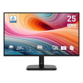 MSI - MSI MONITOR PRO MP251L E2.  24.5 PLANO. IPS. 1920x1080. 120Hz. NEGRO. - 9S6-3PD2CM-029