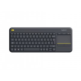 LOGITECH - Logitech K400 Plus RF inalámbrico QWERTY Inglés del Reino Unido Negro - 500263@@920-007143@@ZTRA