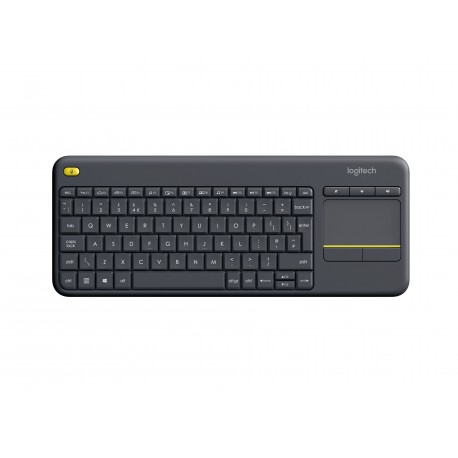 LOGITECH - Logitech K400 Plus RF inalámbrico QWERTY Inglés del Reino Unido Negro - 500263@@920-007143@@ZTRA