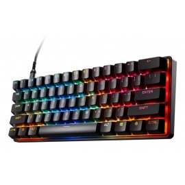 STEELSERIES - Steelseries Apex Pro Mini Gen 3 teclado Juego USB QWERTY Inglés Negro - 64913